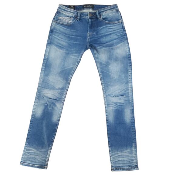CULT OF INDIVIDUALITY Rocker Slim Jeans Men sz 29x33 Blue NWT | MSRP $239 - Picture 1 of 13
